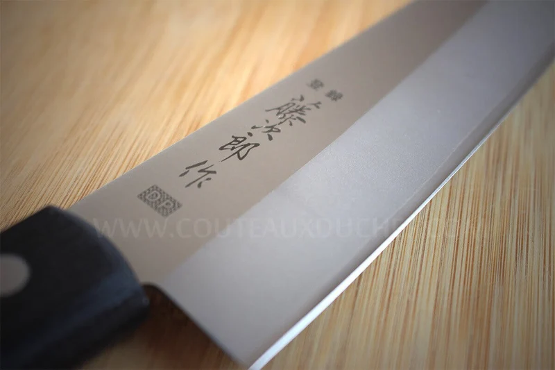 Couteau de chef japonais Tojiro DP plein manche lame 18cm
