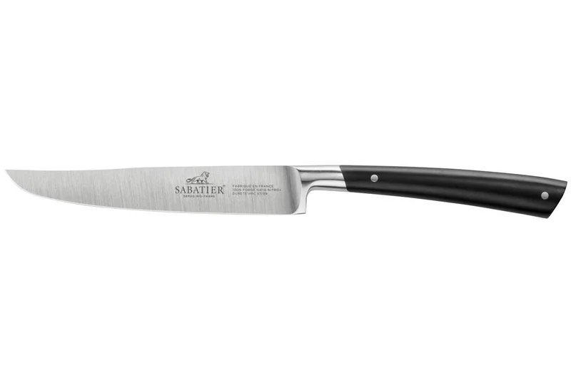 Coffret 2 couteaux à steak Sabatier Edonist forgés lames lisses 12cm