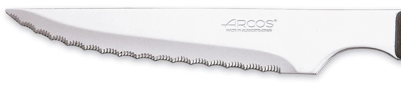 Coffret 6 couteaux + 6 fourchettes Arcos acier NITRUM manches en bois
