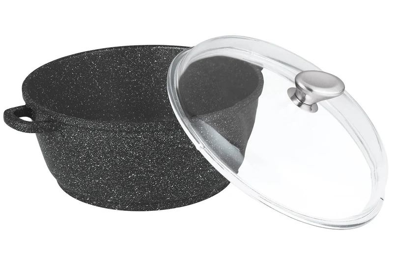 Faitout en fonte Pradel Excellence Premium 24cm façon pierre tous feux/ induction