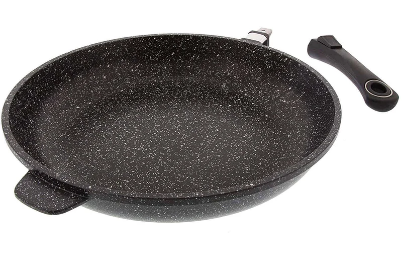Poêle en fonte Pradel Excellence Premium 32cm façon pierre tous feux/ induction