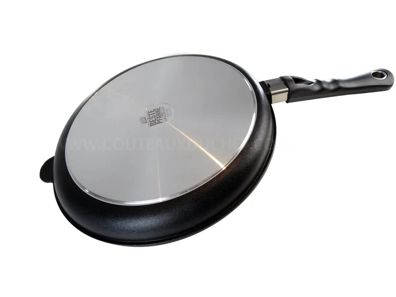 Poêle à frire ronde pro AMT 32cm anti-adhérente + induction