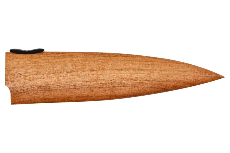 Couteau office + légumes KAI lame 9cm manche cerisier + étui protecteur
