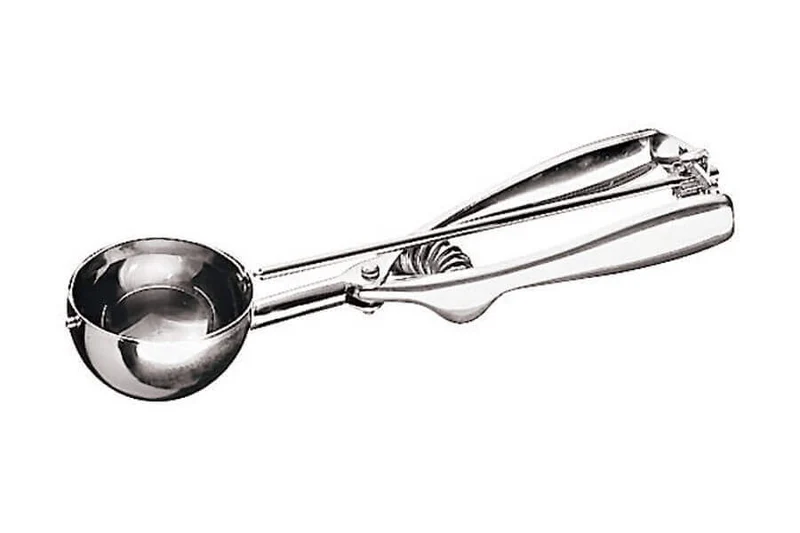 Cuillère à glace METALTEX ergonomique tout acier inox 18/8