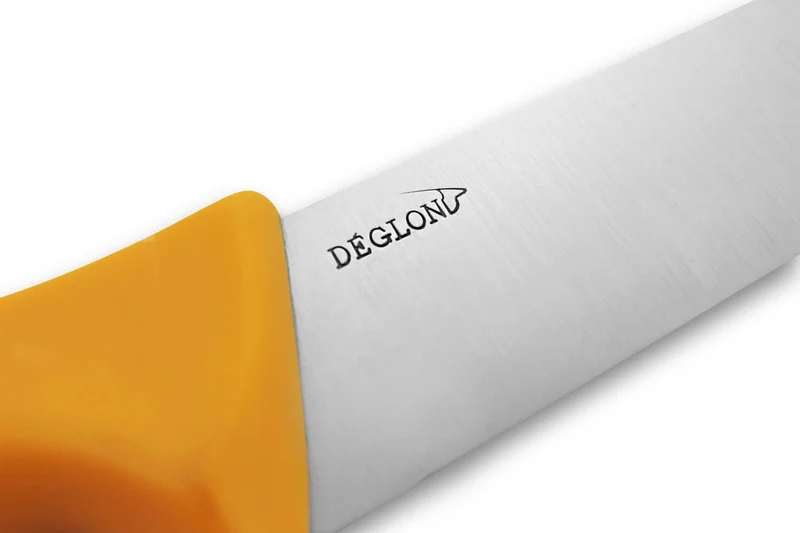 Couteau de boucher professionnel Déglon Profil lame 25cm - manche jaune