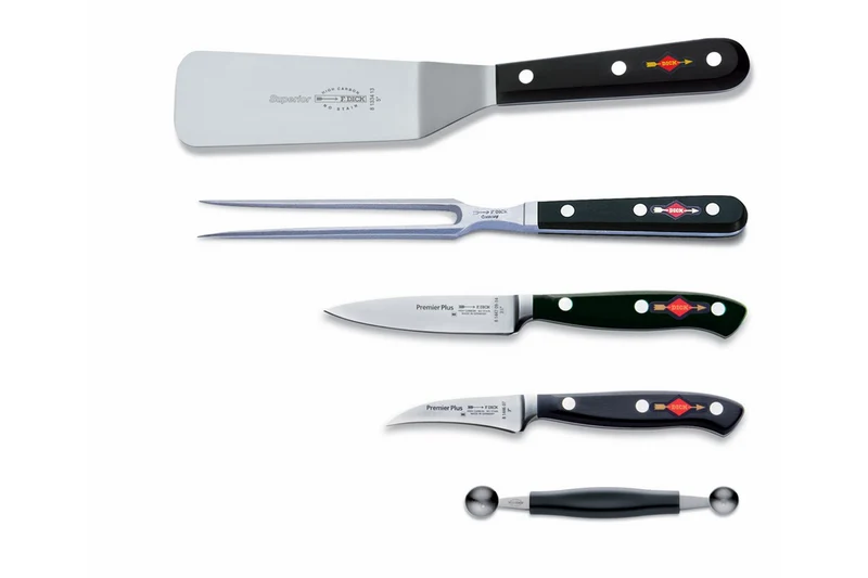 Trousse de chef simili-cuir DICK 11 pièces haut de gamme