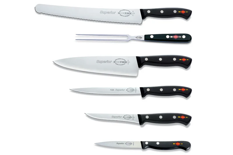 Mallette de chef magnétique DICK SUPERIOR 5 couteaux + 1 fourchette