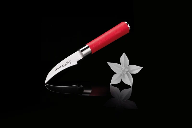 Couteau à éplucher DICK Red Spirit acier inoxydable 7cm manche rouge