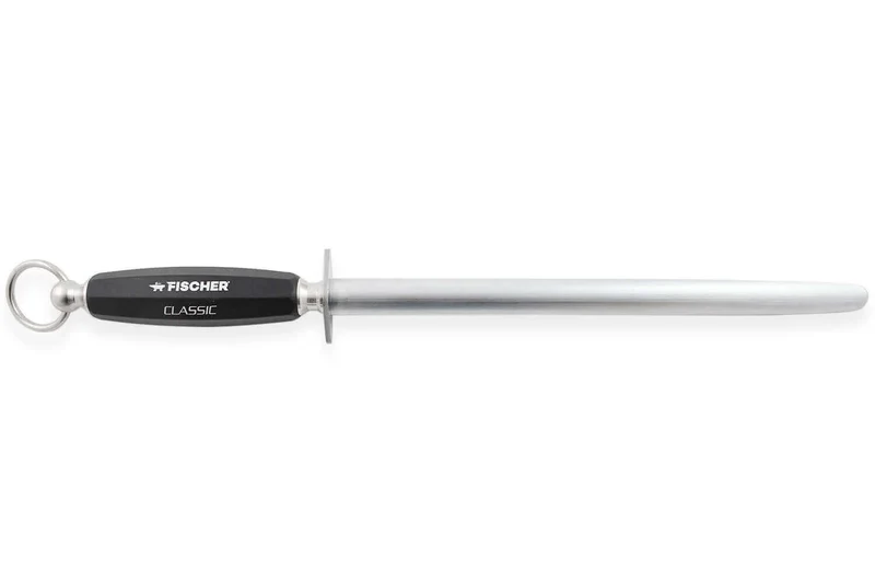 Fusil à aiguiser FISCHER mèche ovale 30cm grain fin