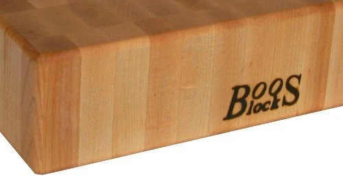 Planche à découper épaisse Boos Blocks Gourmet bois d'érable 38x38x7.5cm