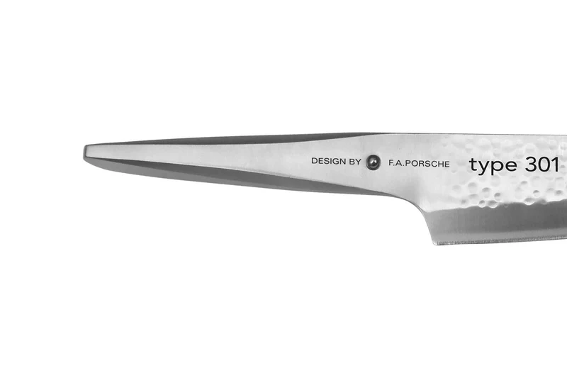 Couteau de chef Chroma Type 301 Design by F.A. Porsche martelé 20cm