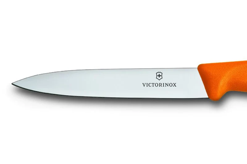 Couteau d'office Victorinox SwissClassic orange lame droite 10cm