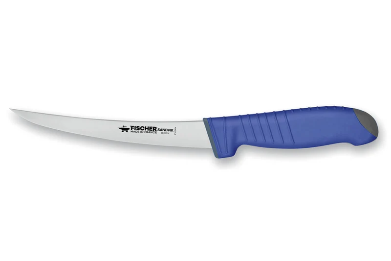 Couteau désosseur rigide 15cm Fischer SWE-STEEL manche ultra confort