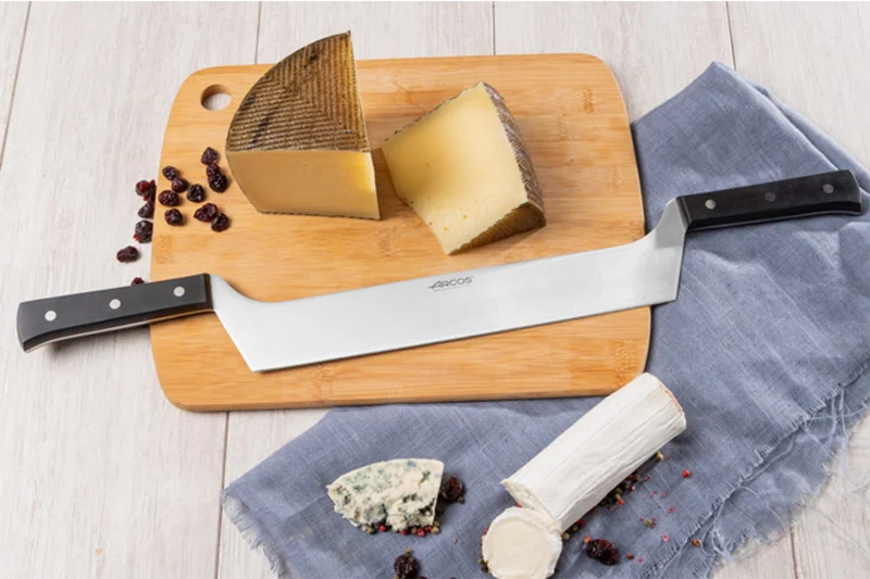 Couteau à fromage professionnel Arcos 2 manches lame 29cm acier NITRUM®