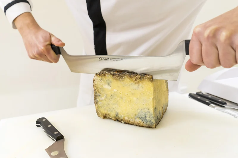 Couteau à fromage professionnel Arcos 2 manches lame 29cm acier NITRUM®