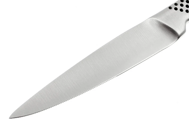 Coffret de 4 couteaux à steak japonais Global GSF4023 lames crantées 11cm