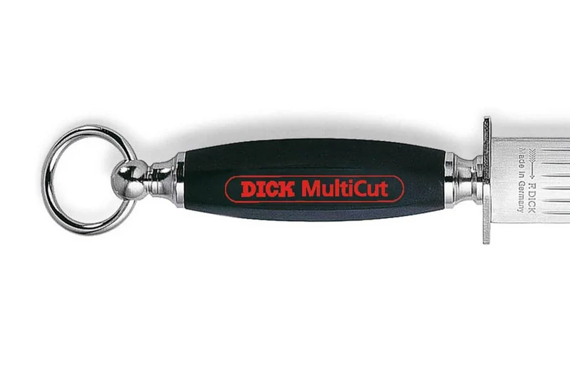 Fusil à aiguiser professionnel DICK MULTICUT 28cm grain fin