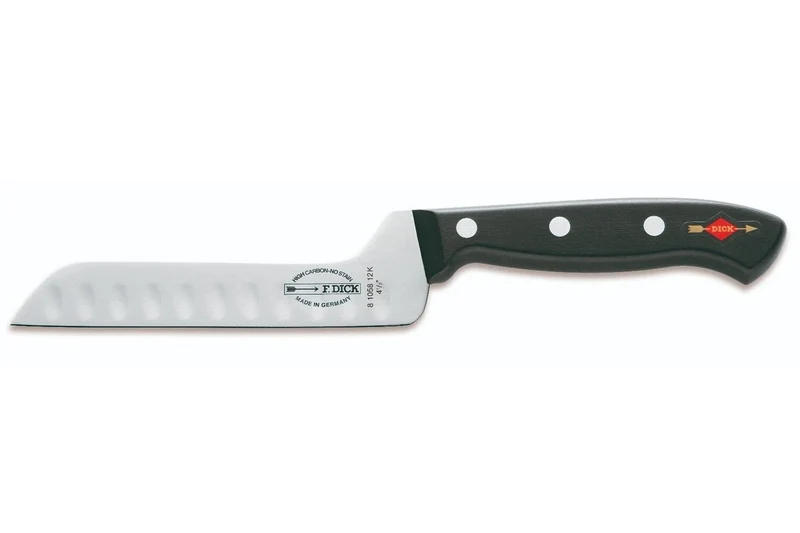 Couteau à fromage 12cm DICK acier inox alvéolé