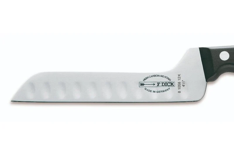 Couteau à fromage 12cm DICK acier inox alvéolé