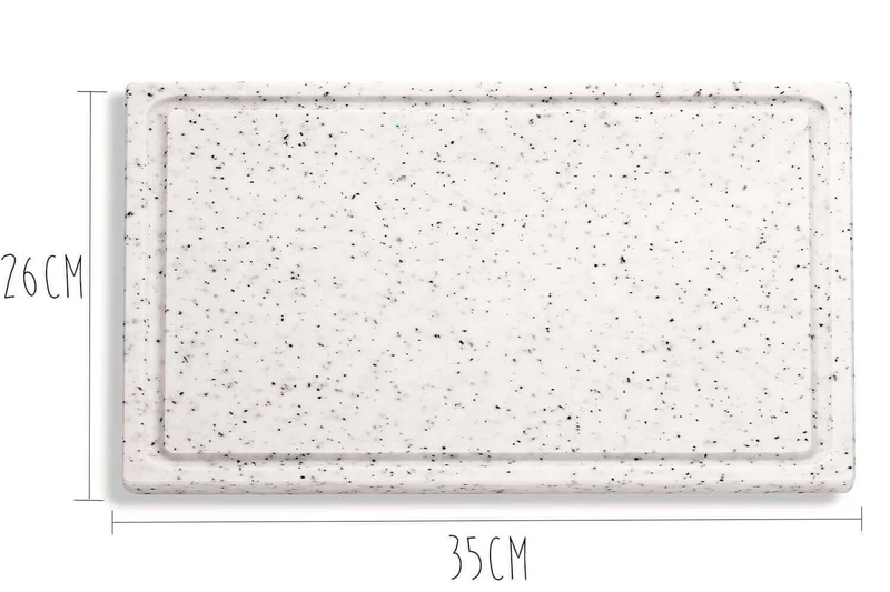 Planche de découpe DICK marbrée 35x26x2cm