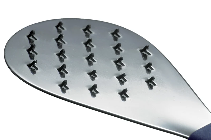 Couteau à écailler 10cm DICK manche bleu normes NSF