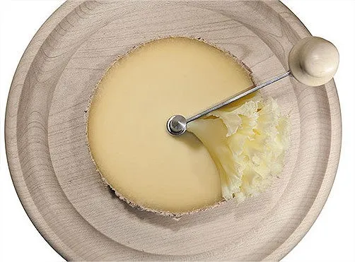 La Girolle® à fromage originale à manivelle acier inox