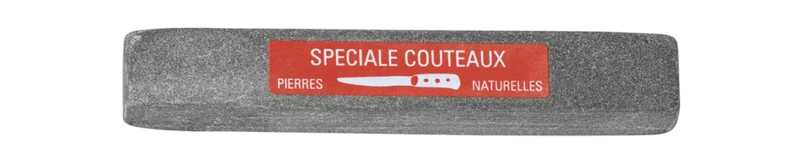 Pierre à affûter naturelle des Pyrénées SPECIALE COUTEAUX 16cm