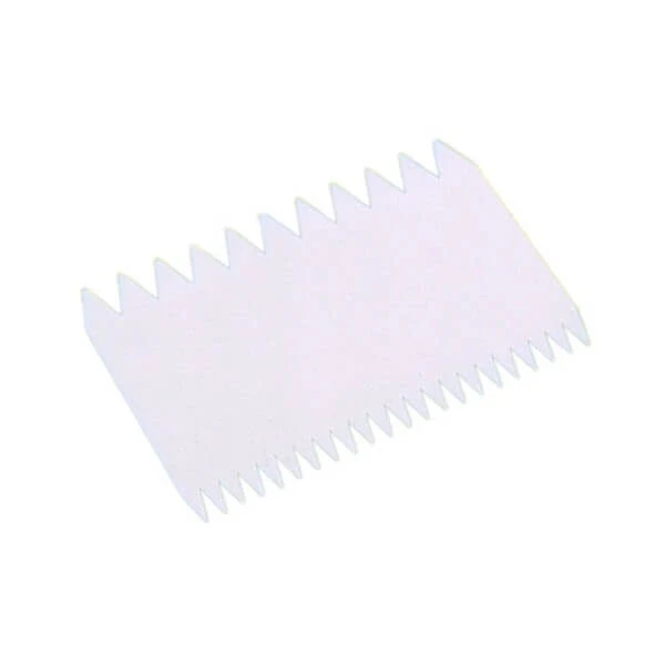 Peigne de décor rectangulaire 11 x 7.5cm