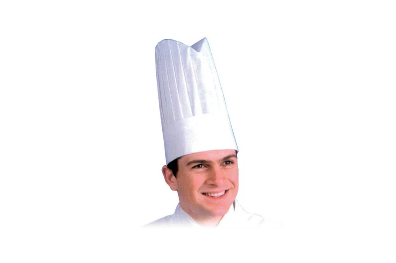 10 toques traitées non tissées Mallard Ferrière hauteur 25cm taille réglable