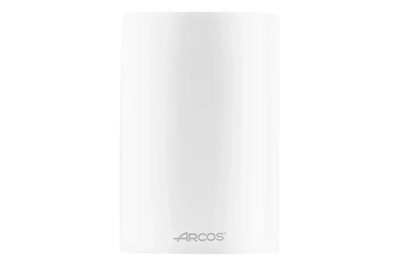 Bloc universel design ovale blanc Arcos intérieur amovible fibres PP