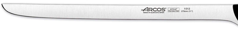 Coffret couteau à jambon + fusil Arcos MAITRE lame acier inox NITRUM