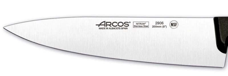 Coffret 2 couteaux Arcos UNIVERSAL office + chef lames acier inox NITRUM