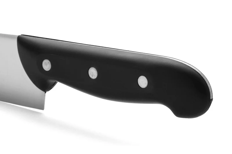 Bloc en pin 4 couteaux + 1 fusil Arcos MAITRE lames acier inox NITRUM