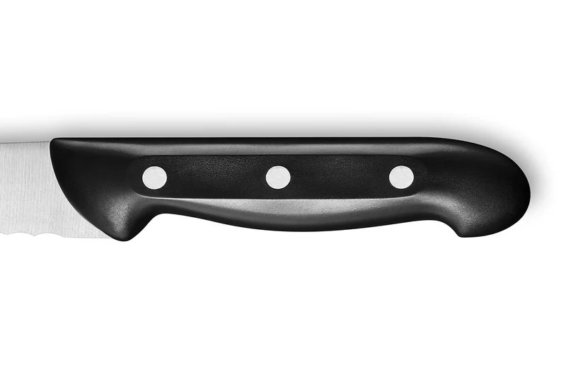 Bloc en pin 4 couteaux + 1 fusil Arcos MAITRE lames acier inox NITRUM