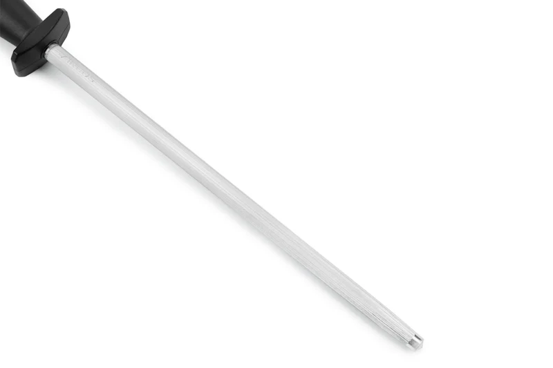 Bloc en pin 4 couteaux + 1 fusil Arcos MAITRE lames acier inox NITRUM