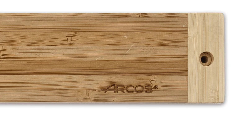 Barre aimantée Arcos en bambou 45 x 4.5cm