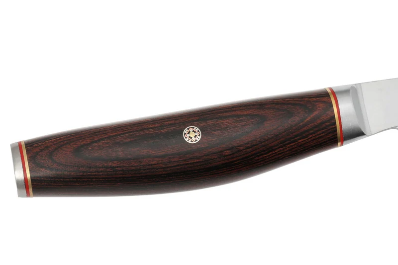 Couteau d'office japonais Miyabi 6000MCT lame martelée 9cm + manche en Pakka