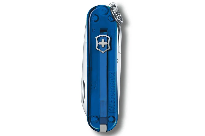 Couteau suisse Victorinox Classic SD Colors Translucide Deep Ocean 58mm 7 fonctions
