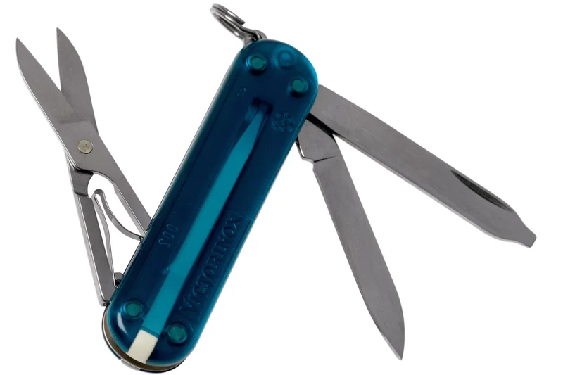 Couteau suisse Victorinox Classic SD Colors Translucide Deep Ocean 58mm 7 fonctions