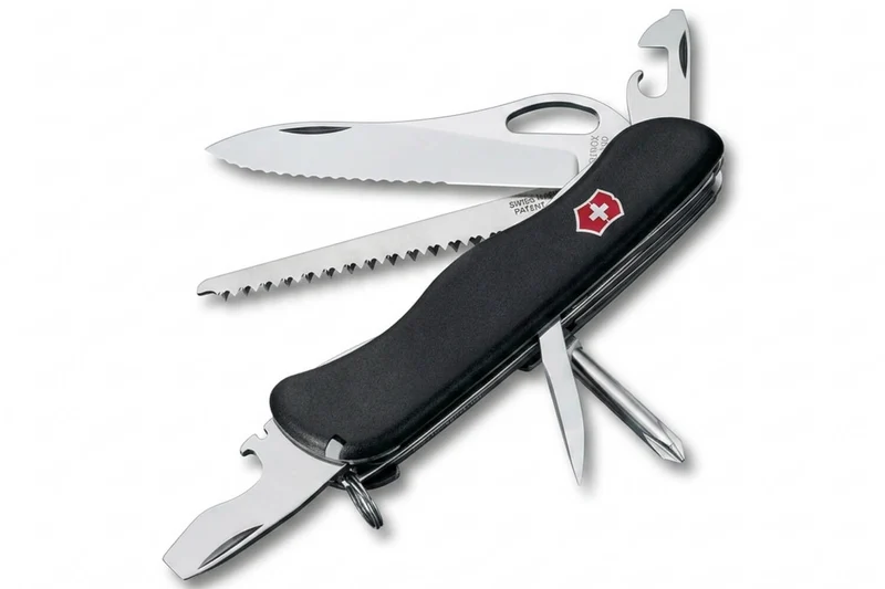 Couteau suisse Victorinox Trailmaster Military noir 111mm 12 fonctions