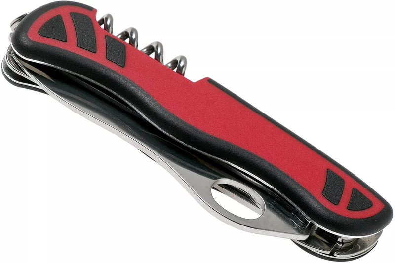 Couteau suisse Victorinox Forester M Grip rouge et noir bi-matière 111mm 10 fonctions