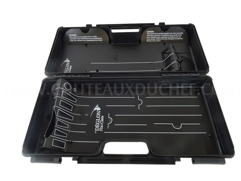 Mallette compacte vide Deglon avec 2 plateaux fixes